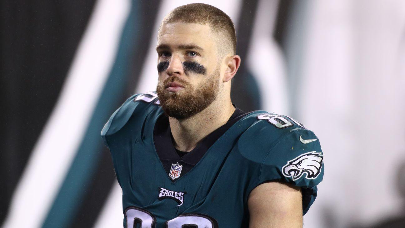 Philadelphia Eagles activate TE Zach Ertz from COVID-19 list ahead of game  vs. Dallas Cowboys - ESPN