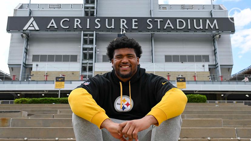 Steelers Sign 1st-Round Pick Derrick Harmon, Rookie Willing to Take Less Just to Be a Steeler