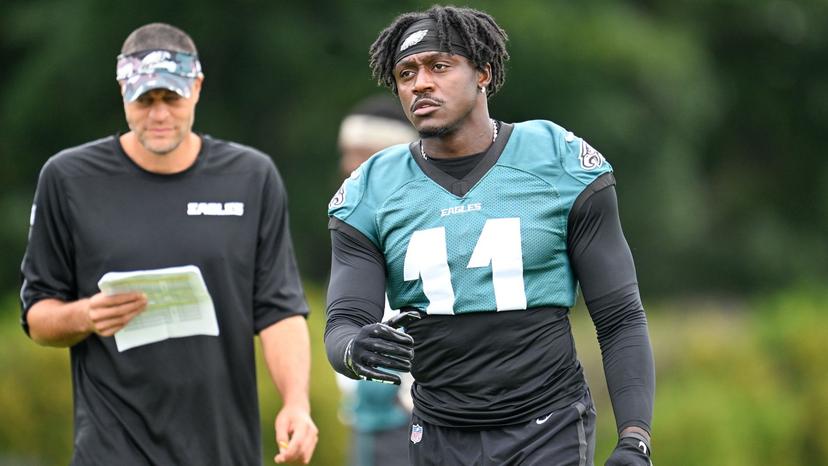 A.J. Brown Bluntly Called Out A Rookie For Showing Up Late To The First Day Of Training Camp.