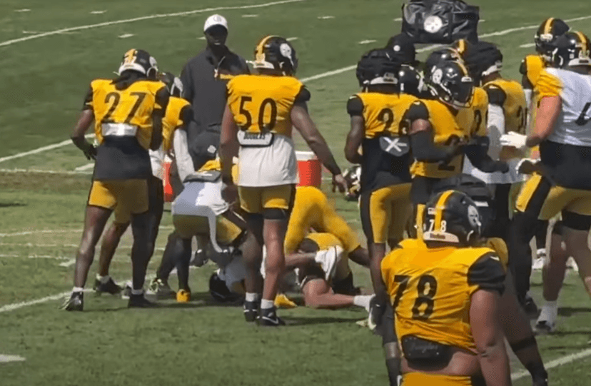 Another Fight Erupts at Steelers Training Camp as WR Robert Woods Punches Third-Year CB in the Face