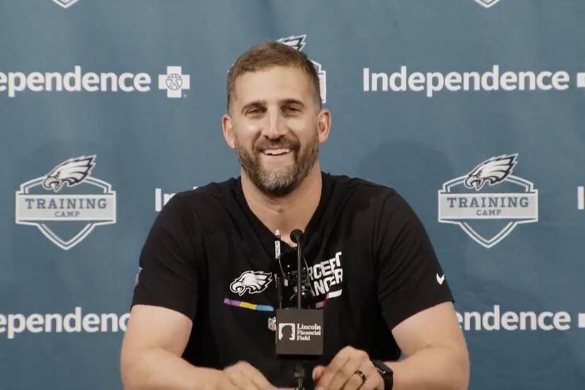 Nick Sirianni Surprised by Rookie CB’s Standout Performance at Eagles Training Camp