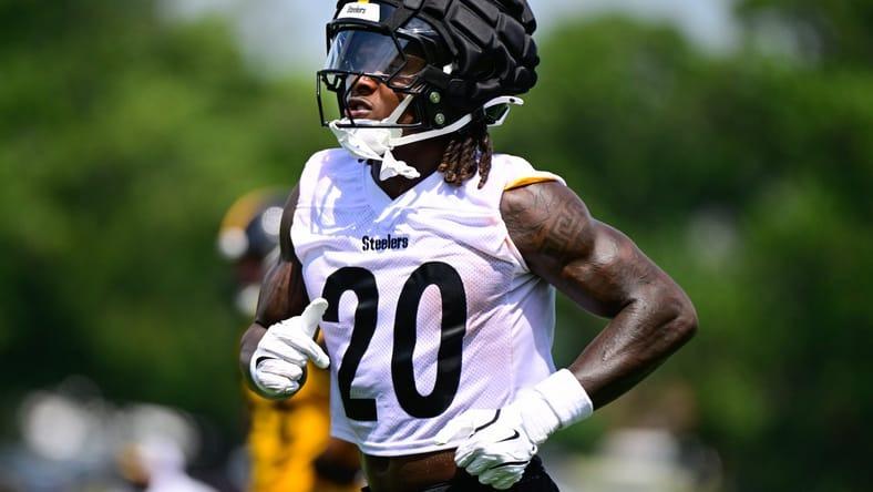 Rookie RB Stunned by Steelers Fan' Support During First Training Camp Experience