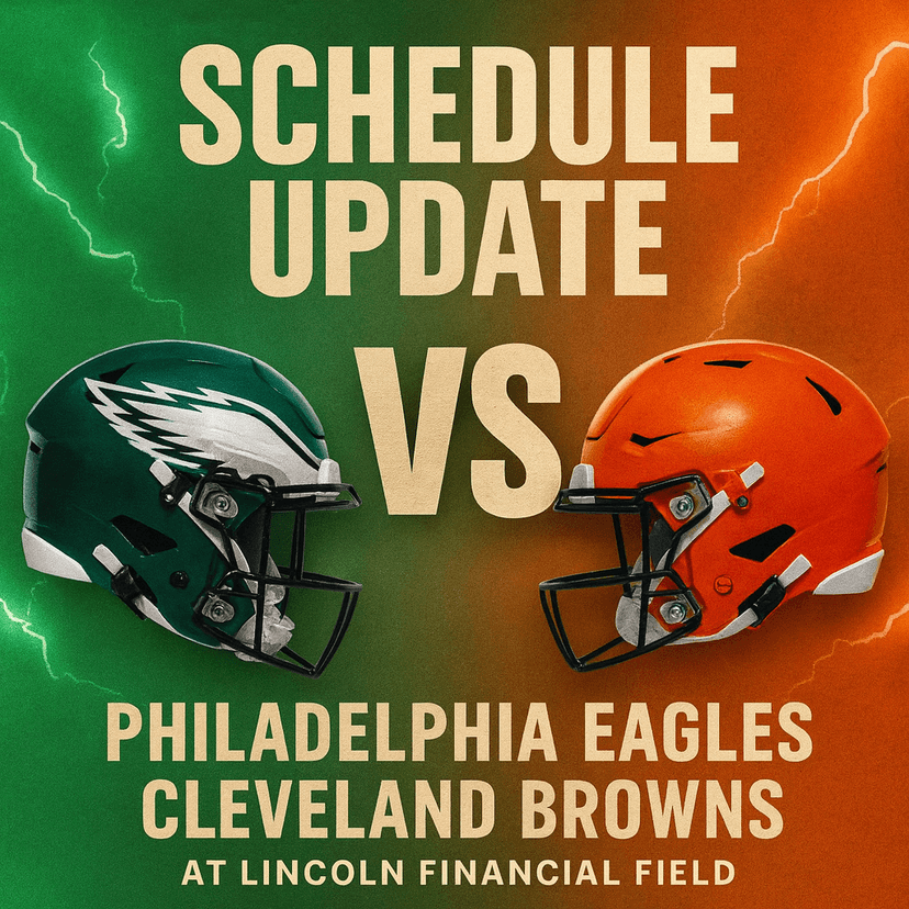 SCHEDULE UPDATE: How to watch Browns vs. Eagles in Week 2 preseason game: TV, live stream