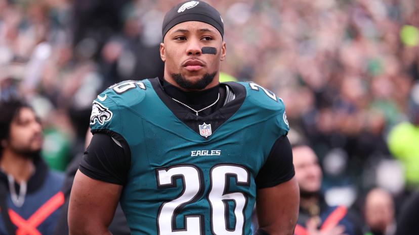Eagles Star Saquon Barkley Refuses to Wear Gold Shield Patch, Calls for Equality Among Players