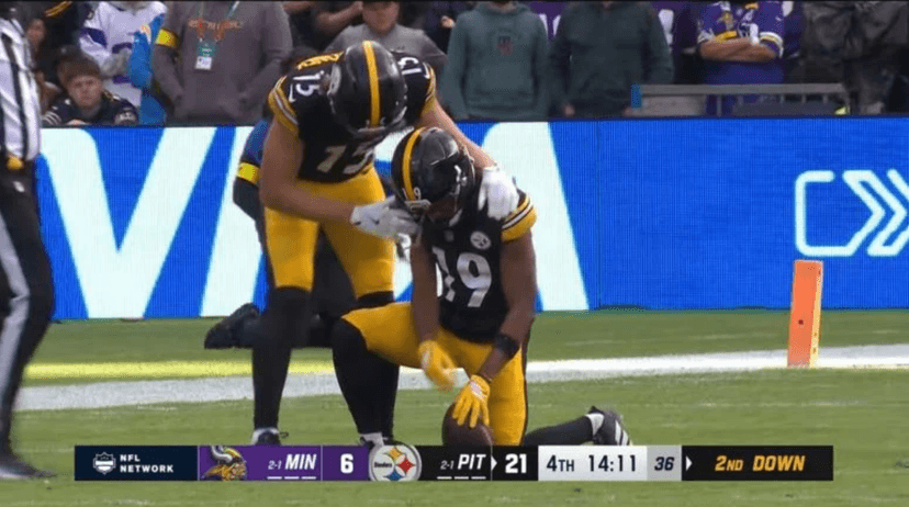 Steelers Provide Update on WR Calvin Austin After He Was Injured and Taken Off the Field in an Ambulance