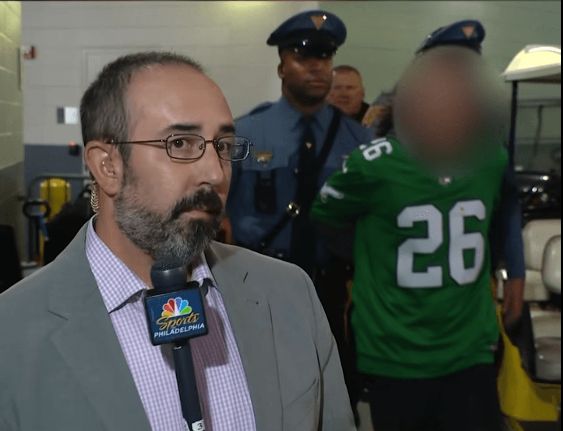VIDEO: Eagles Fan Arrested After Violent Brawl With Giants Supporter Following Philadelphia’s Tough Loss