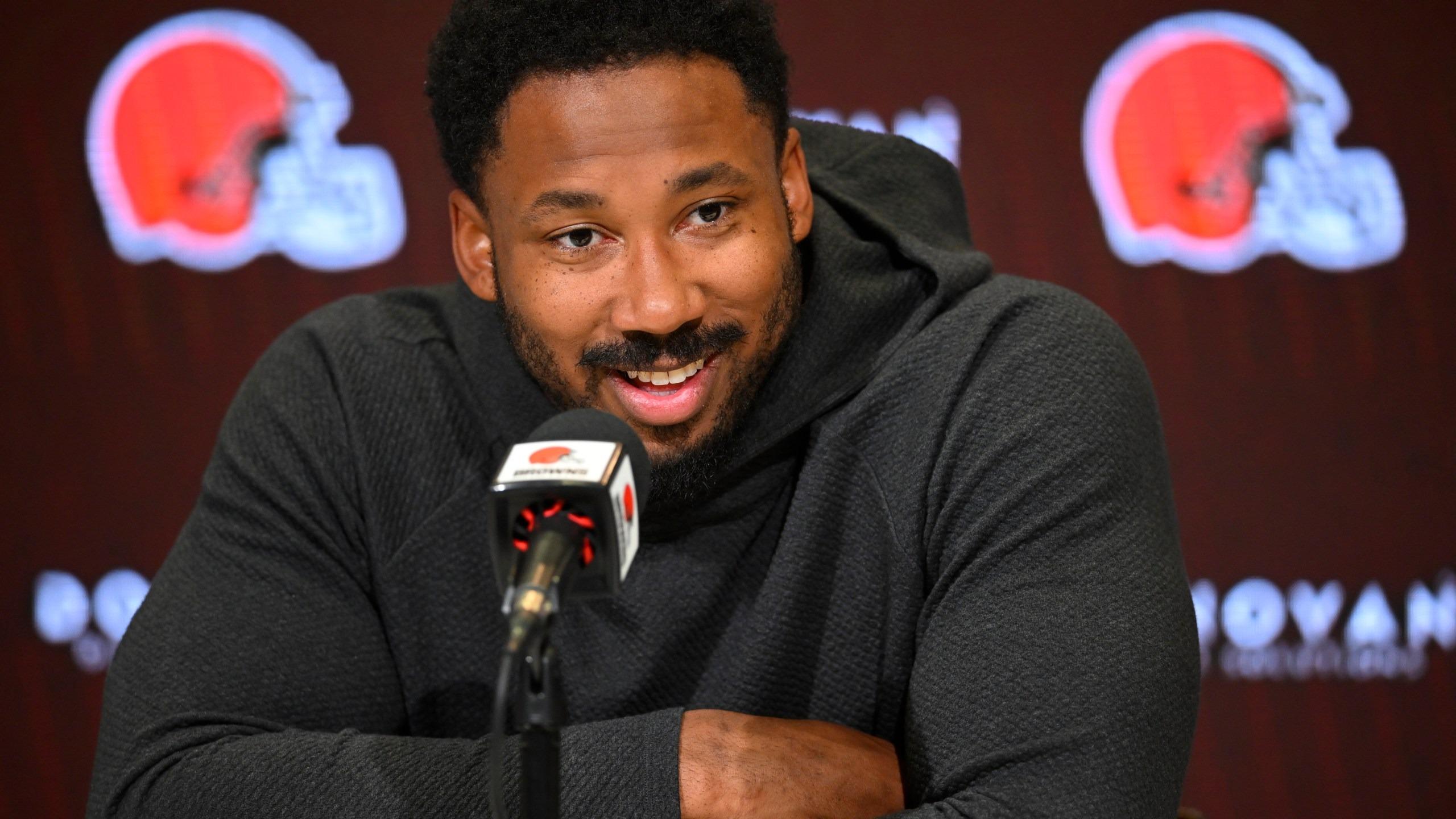 Myles Garrett’s Postgame Comments Spark Outrage - Browns Star Hints at Leaving, Fans Think Steelers Move Is Coming