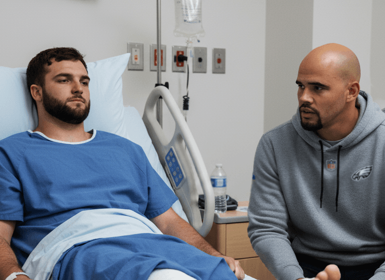 Eagles Defender Zack Baun Commits to Cover All Medical Costs for Cam Skattebo, But Giants RB Flat-Out Refuses the Offer