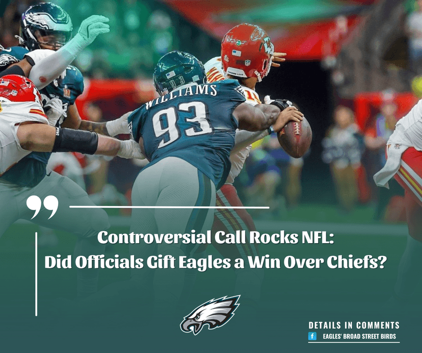 Controversial Call Rocks NFL: Did Officials Gift Eagles a Win Over Chiefs?
