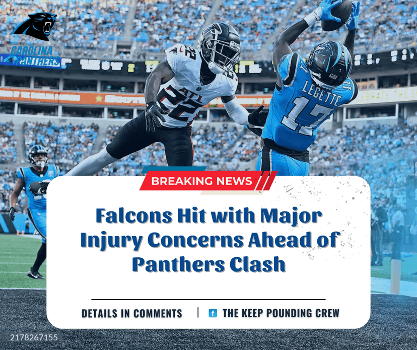 Falcons Hit with Major Injury Concerns Ahead of Panthers Clash