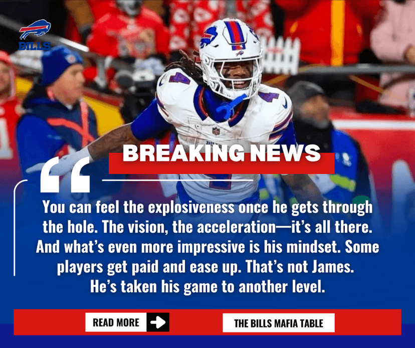 James Cook Cashes In — And Doubles Down: Bills’ RB Proves Worth Every Penny of New Deal