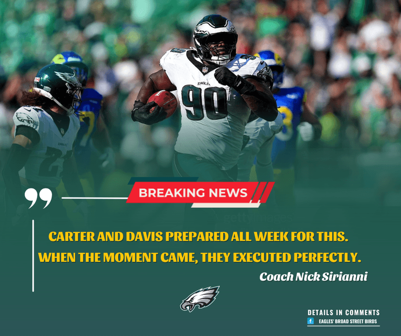 Eagles Make NFL History: Blocked Field Goals 50 Years Apart Lead to Epic Comeback Win