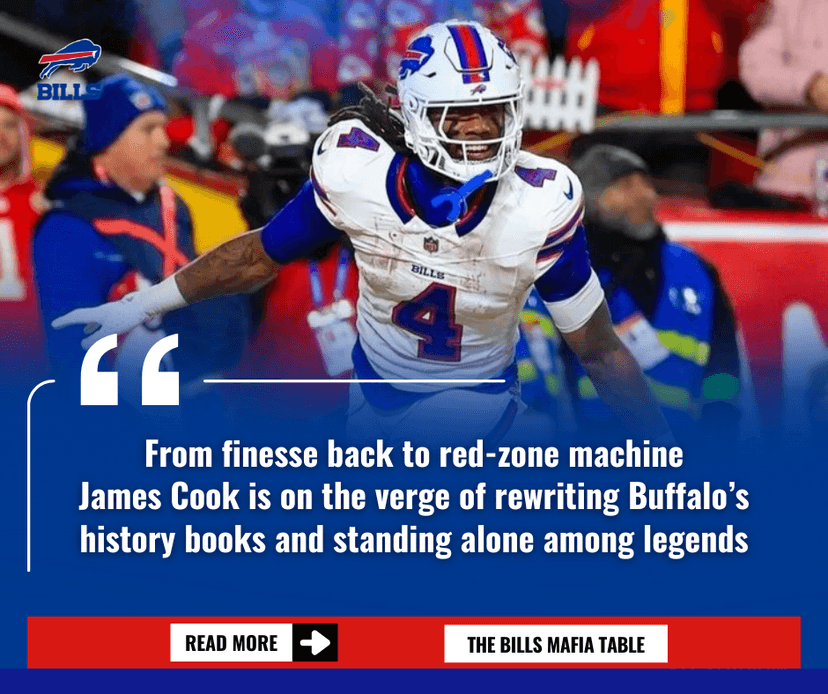 James Cook Chasing Bills History – Ready to Break a Record Untouched Since the 1970s