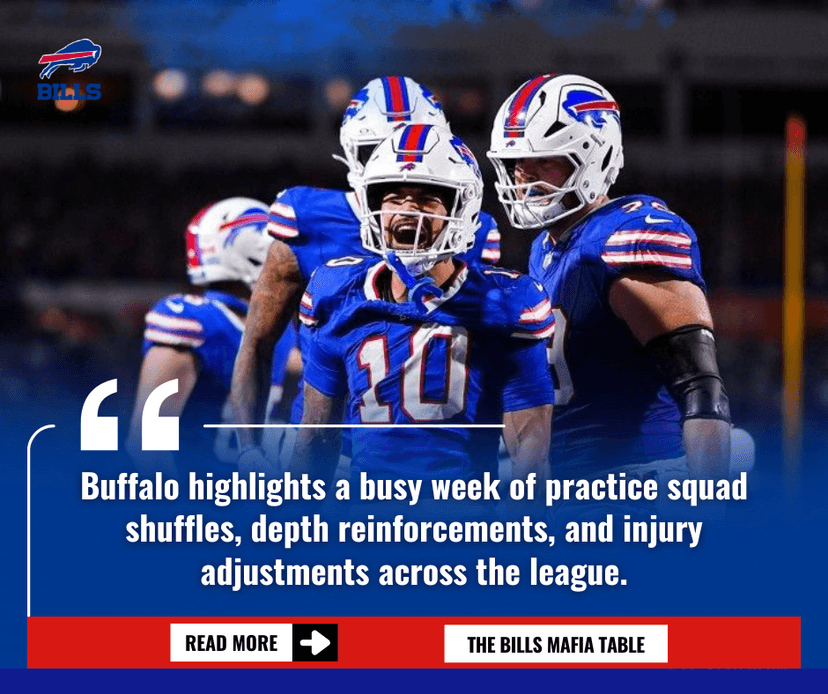 Bills Add New Linebacker Amid Wave of NFL Roster Moves