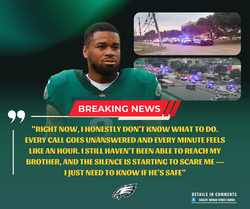 Eagles WR Xavier Gipson in Distress After Brother Caught in Dallas ICE Shooting