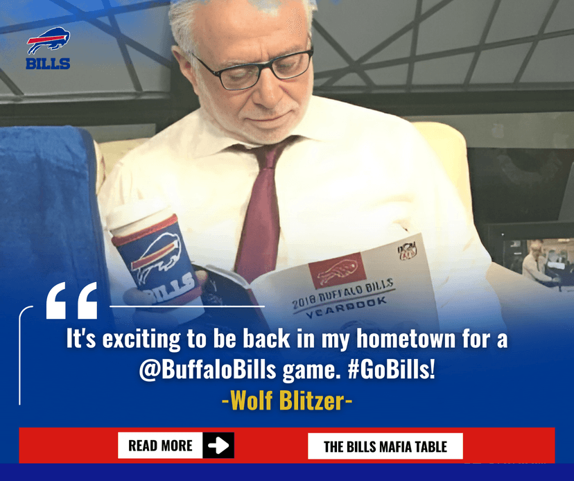 Wolf Blitzer's Buffalo Heart: CNN Anchor's Lifelong Bills Love Fuels Mafia Fire for 2025 Glory!
