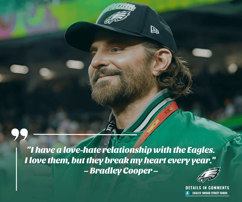 Bradley Cooper's Philly Soul: Hollywood Star's Lifelong Eagles Obsession Powers Birds' 2025 Flight!