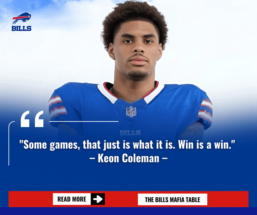 Keon Coleman Shuts Down Haters: Bills’ Star Drops Four-Word Truth to Fuel 3-0 Run!