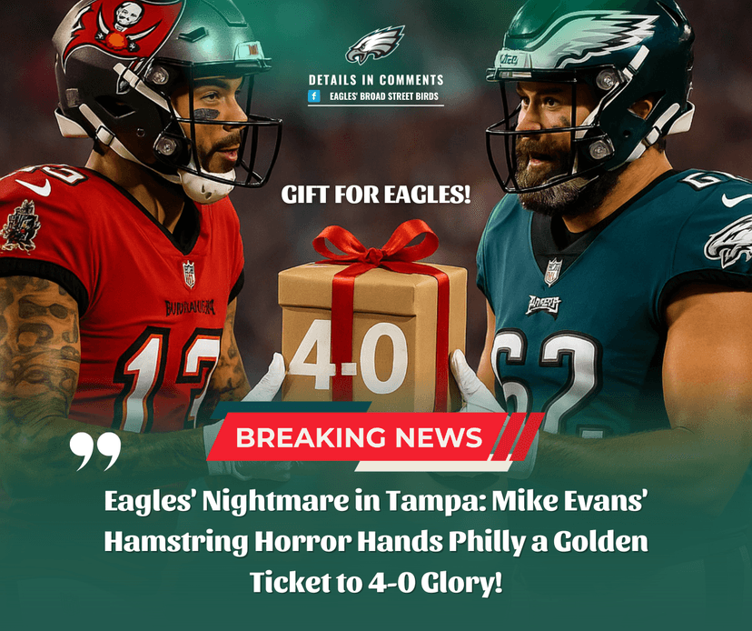 Eagles' Nightmare in Tampa: Mike Evans' Hamstring Horror Hands Philly a Golden Ticket to 4-0 Glory!