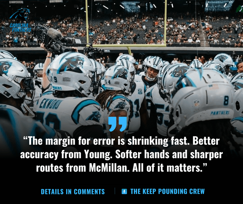  PANTHERS STRUGGLE AS TWO KEY PLAYERS CAN'T SEEM TO CLICK: THIELEN TRADE VOID HITS HARD