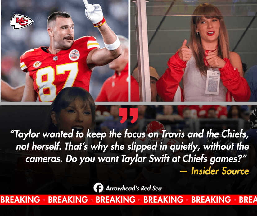 TAYLOR SWIFT PULLS OFF SECRET ARROWHEAD APPEARANCE TO SUPPORT TRAVIS KELCE — FANS STUNNED SHE SLIPPED INTO THE STADIUM UNDETECTED. 