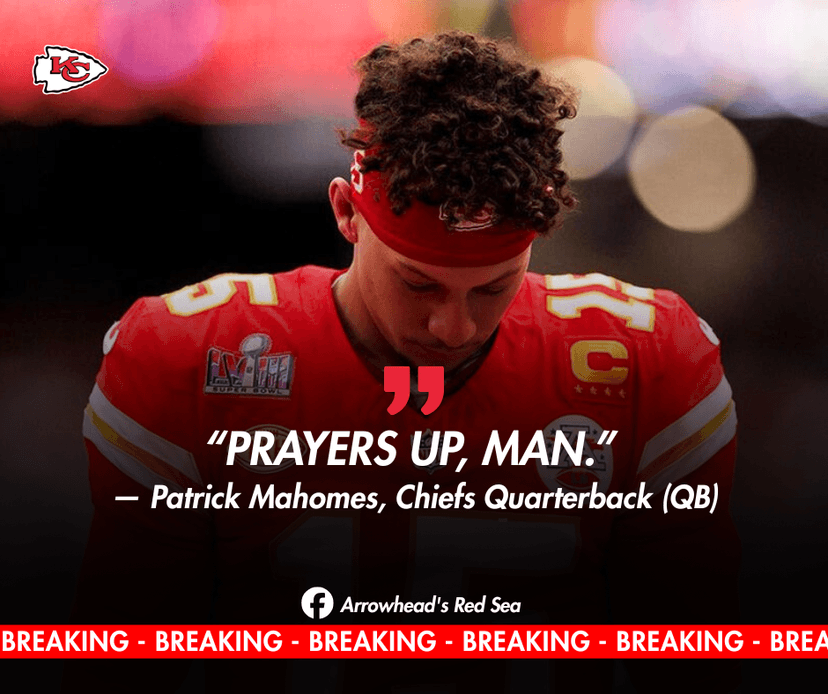PATRICK MAHOMES CALLS FOR PRAYERS AFTER HEARTBREAKING NEWS ABOUT TYREEK HILL: SEASON-ENDING INJURY SHOCKS THE NFL
