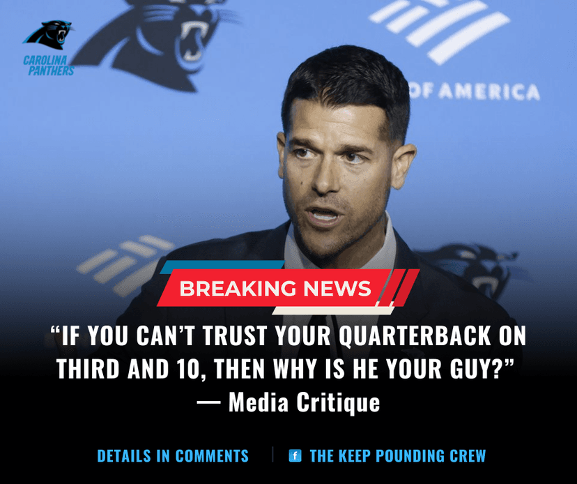 PANTHERS COACH DAVE CANALES CALLED OUT OVER RELUCTANT PLAY CALLING: TIME TO TAKE BRYCE YOUNG’S TRAINING WHEELS OFF
