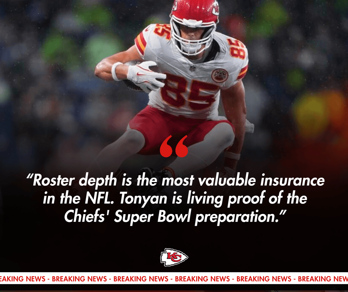 Chiefs Quietly Sideline Hype: Robert Tonyan's Role Is Smart Roster Management
