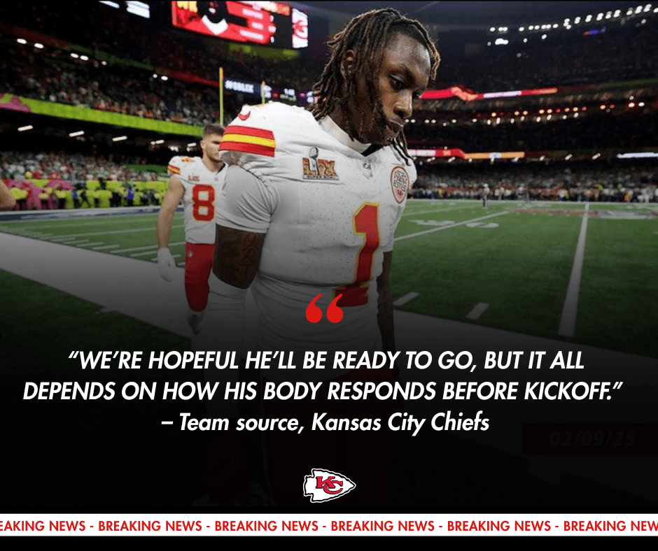 Chiefs Concerned as Xavier Worthy Injured Ahead of Key Jaguars Clash