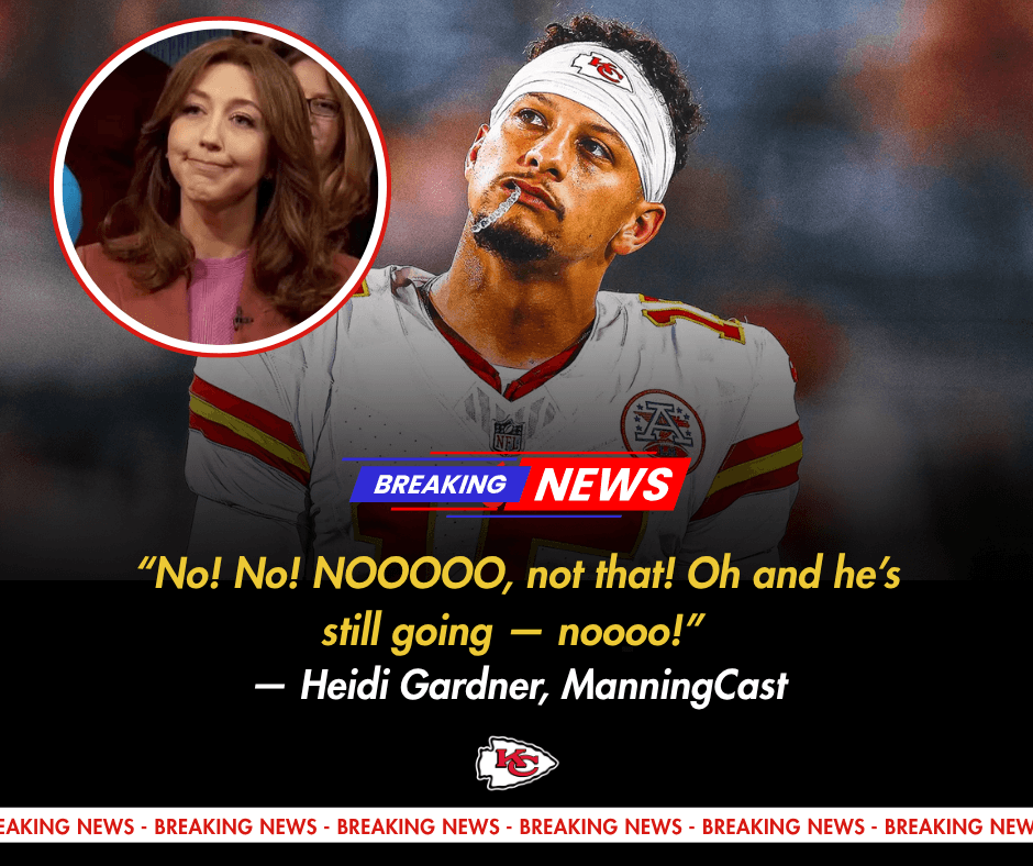 Heidi Gardner Was Every Chiefs Fan After Patrick Mahomes’ Painful Pick-Six