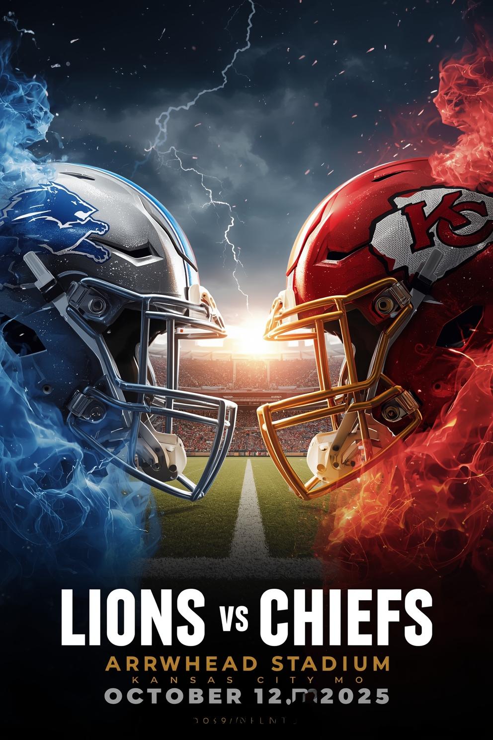Analysis of the Pre-Game Situation: Detroit Lions vs. Kansas City Chiefs, Week 6 (Sunday, October 12, 2025)