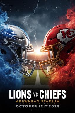 Analysis of the Pre-Game Situation: Detroit Lions vs. Kansas City Chiefs, Week 6 (Sunday, October 12, 2025)