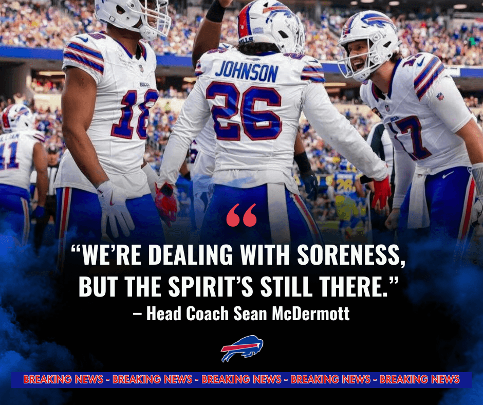 Bills Are Facing a Serious Crisis Ahead of Their Showdown with the Falcons
