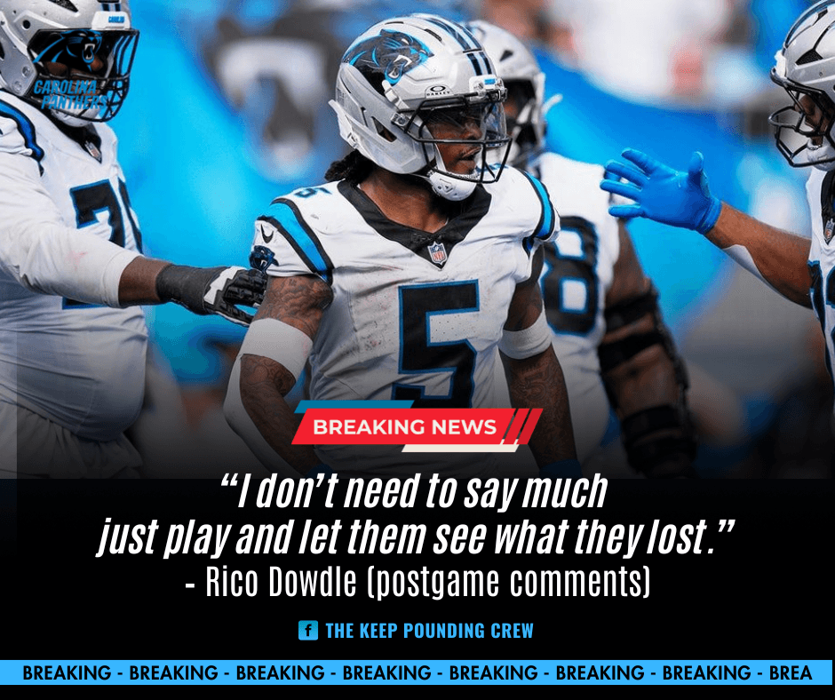 Panthers RB Rico Dowdle Stuns Former Team With Breakout Performance