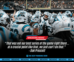 Cowboys QB Dak Prescott Calls Out One Costly Issue After Panthers Loss