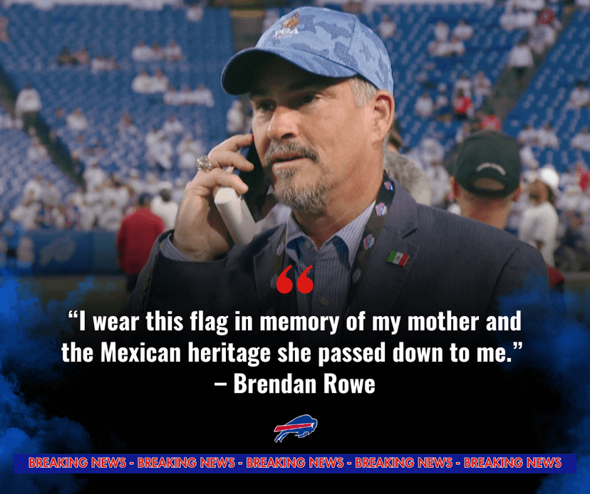 Bills Executive Embraces Heritage With Bold Symbol That Turns Heads