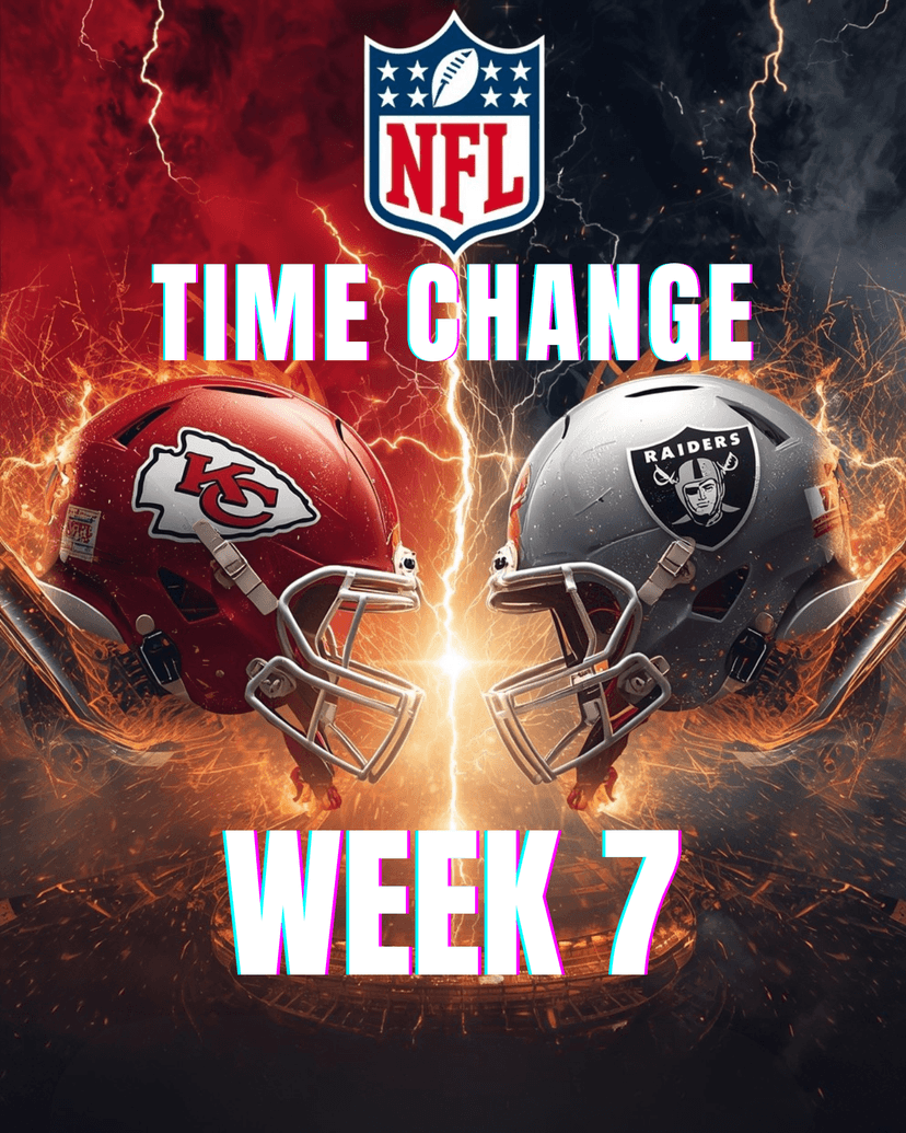 TIME CHANGE ALERT : Chiefs vs Raiders In Week 7 Fate-Deciding Clash Could Be Rescheduled Due to San Francisco Event!