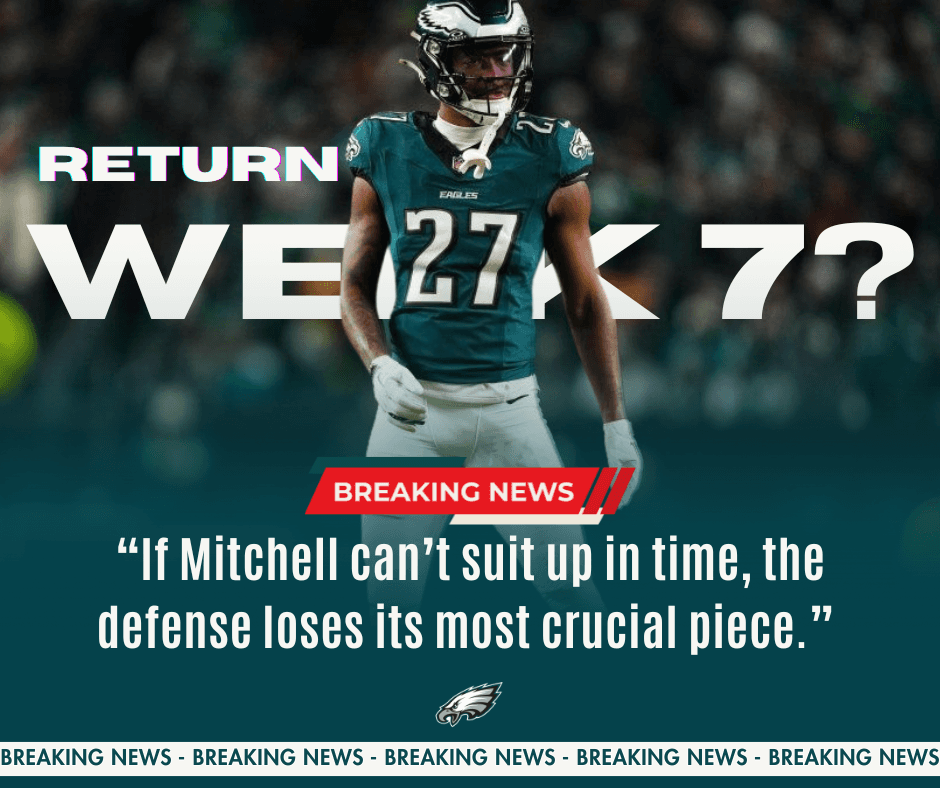 Will Quinyon Mitchell Return by Week 7? The Answer Has Fans on Edge!