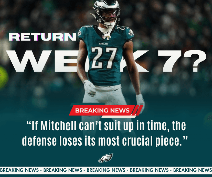 Will Quinyon Mitchell Return by Week 7? The Answer Has Fans on Edge!