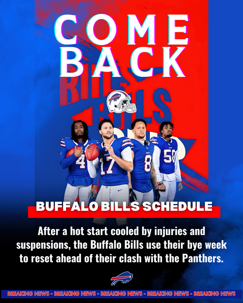 Buffalo Bills Schedule: Date, Time, Channel & Game Prediction Ahead of Panthers Matchup