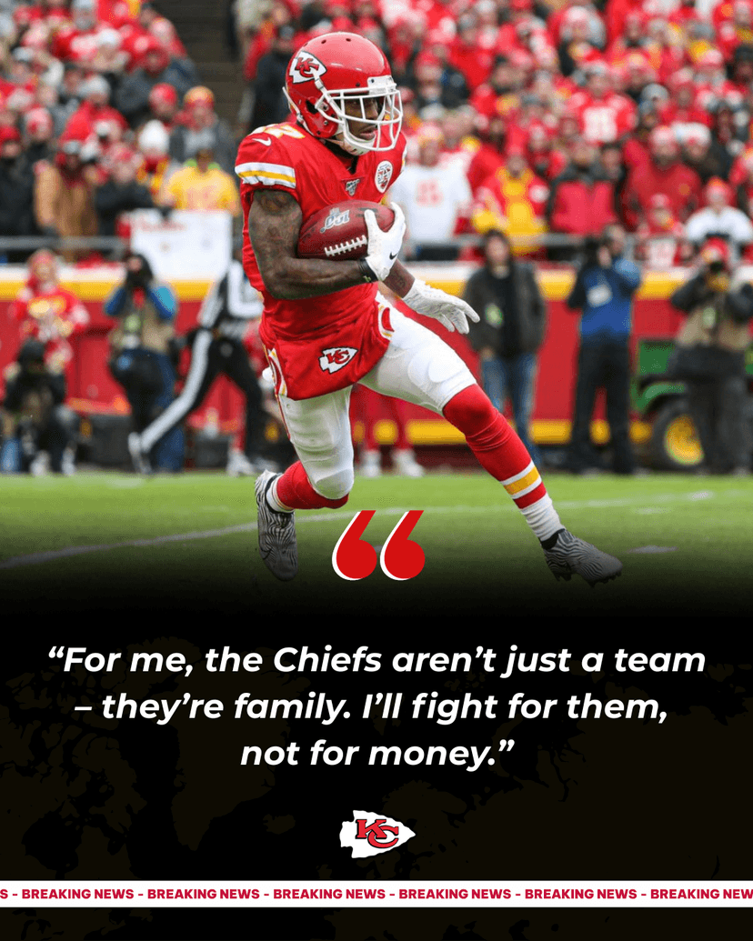 The Chiefs superstar rejects the Raiders’ $45 million offer to continue battling alongside his former team