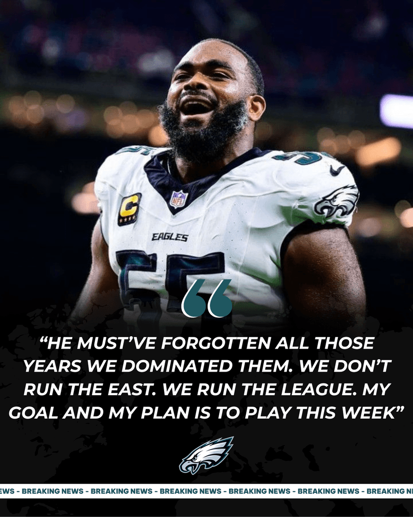 Brandon Graham Fires Back at Giants’ Dexter Lawrence After Provocative Post — “We Don’t Run the East, We Run the League”