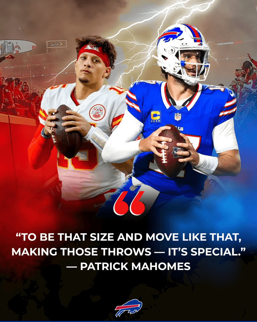 Before the Biggest AFC Showdown, Mahomes Drops Jaw-Dropping Comparison to Josh Allen!