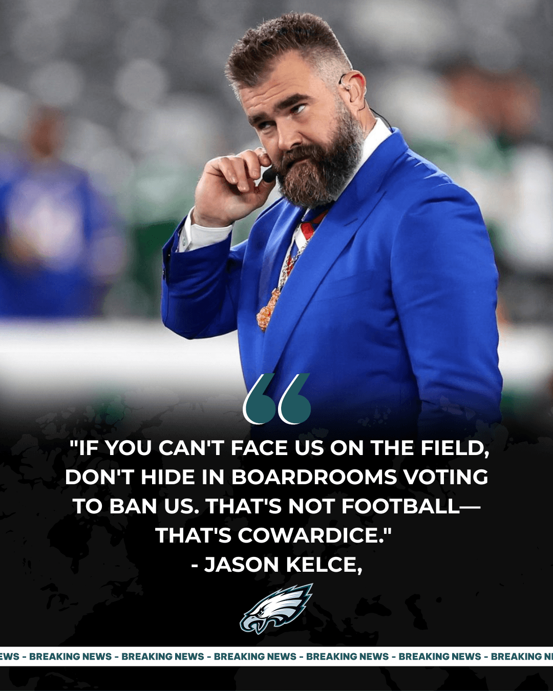  Kelce Explodes: "NFL Is Destroying Football" - Tush Push Drama Erupts as Eagles Legend Challenges 22 Rival Teams