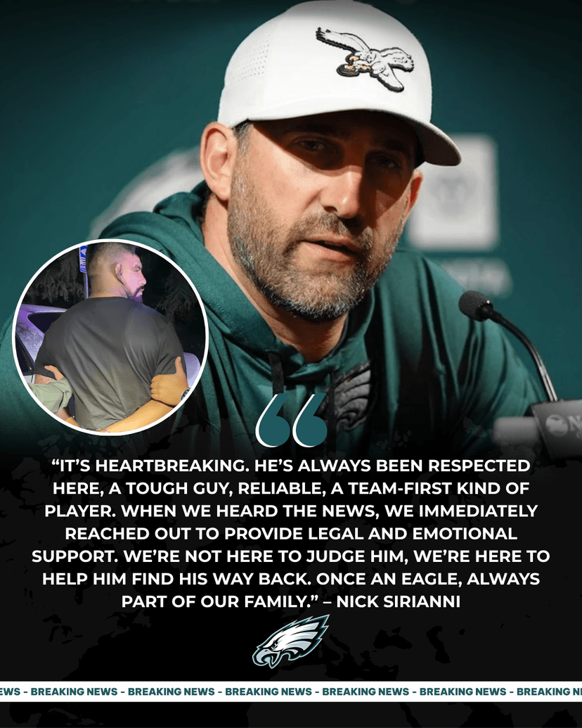 Just Hours After Being Released, a Veteran Eagles Guard Was Arrested for Public Intoxication in South Philadelphia.