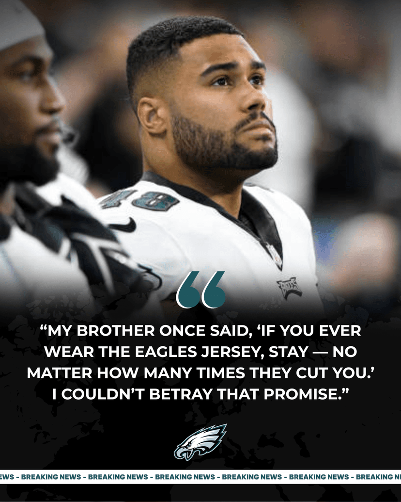 “I Don’t Need Fame, I Just Want to Keep My Promise” – Eagles Defensive Player Moves Teammates to Tears After Being Cut