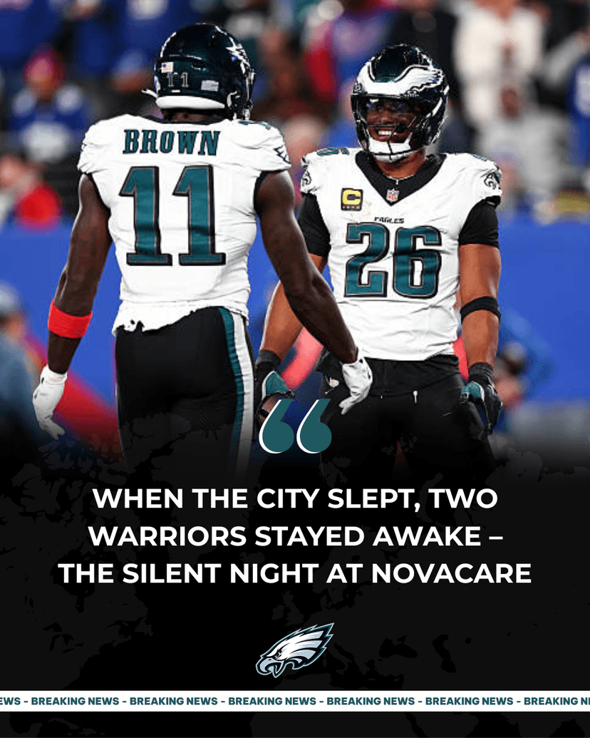 When the City Slept, Two Warriors Stayed Awake – The Silent Night at NovaCare