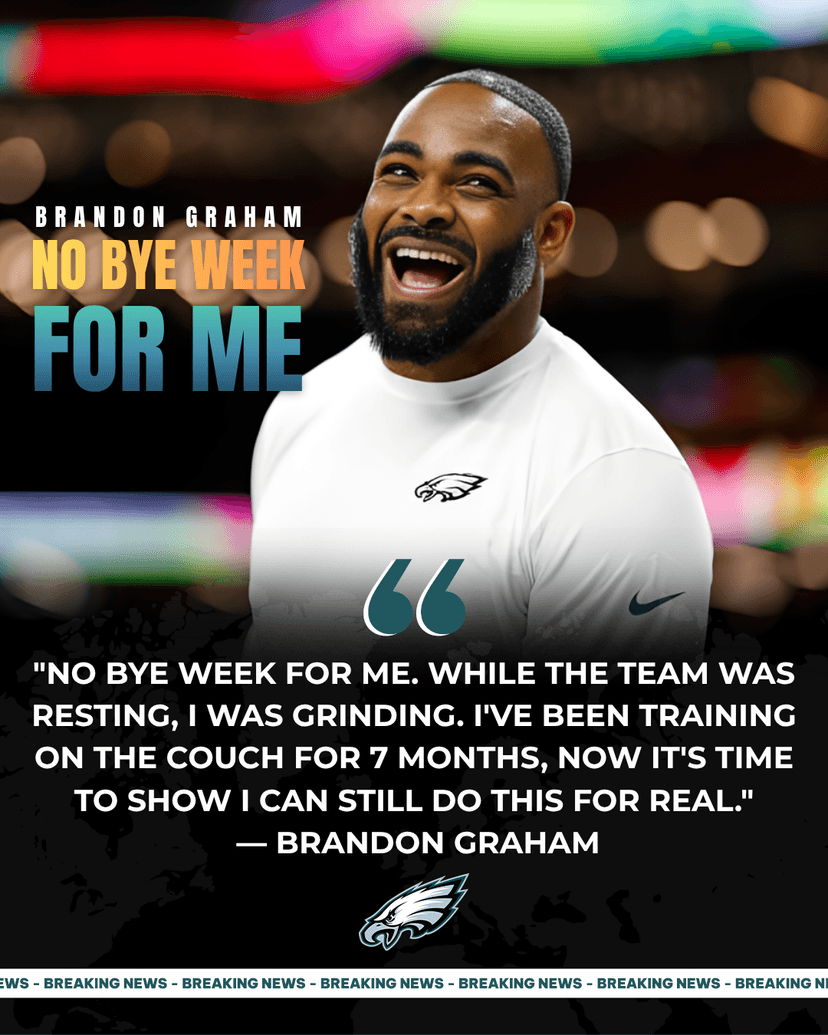  "No Bye Week For Me": Brandon Graham Returns at 37 to Lead Eagles' Pass Rush Revolution