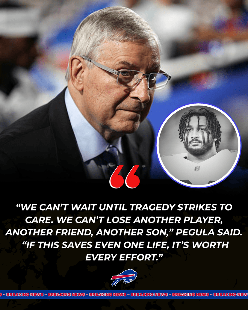 Bills Announce Comprehensive Mental Health Initiative Following Tragic Death of Cowboys’ Marshawn Kneeland — “This Is About Protecting the Person Beneath the Helmet.” – Terry Pegula