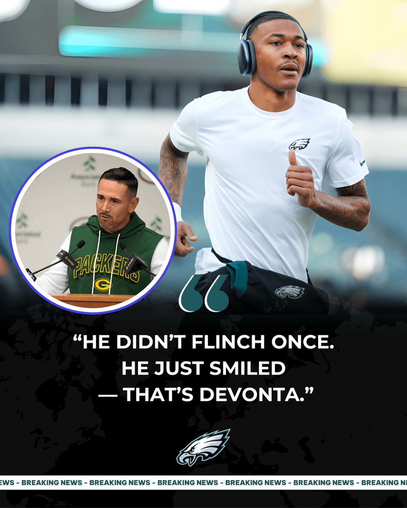 Matt LaFleur Demands On-the-Spot Doping Test for DeVonta Smith — What Happened Next Silenced the Entire NFL